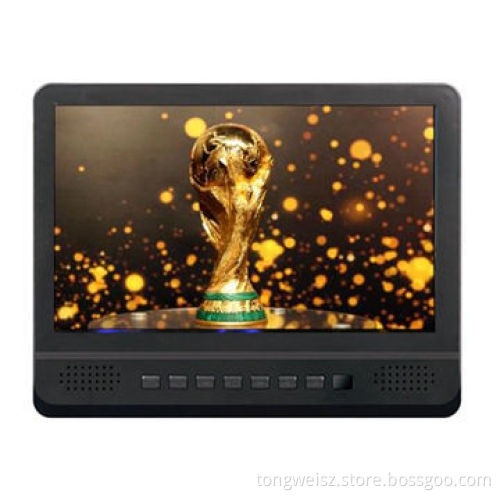 Mini TV, 7" TFT Color LCD Screen, High Resolution, Suitable on Car or Bus/Hotel/Kitchen, ChinaNew
